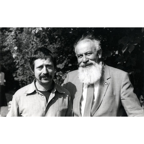 mit Lew Kopelew; © Monika Hörter